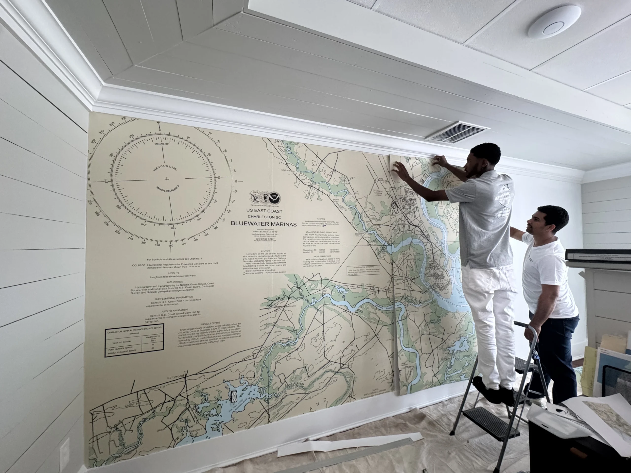 Wallpaper installation service